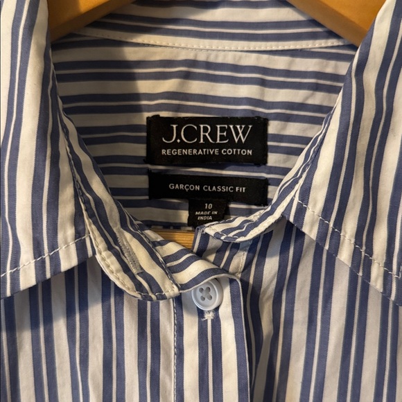 J. Crew Garçon Striped Button Down - Picture 3 of 5